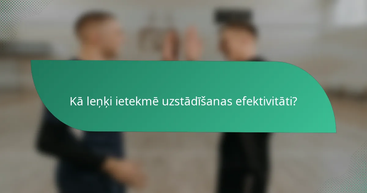 Kā leņķi ietekmē uzstādīšanas efektivitāti?