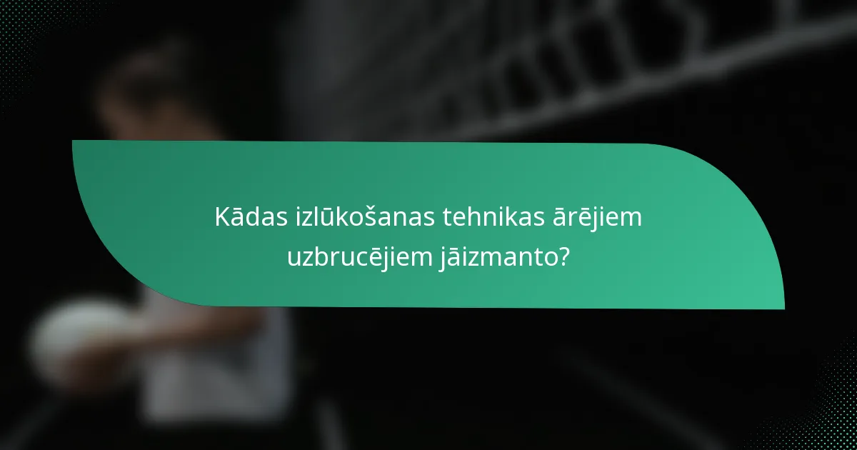 Kādas izlūkošanas tehnikas ārējiem uzbrucējiem jāizmanto?